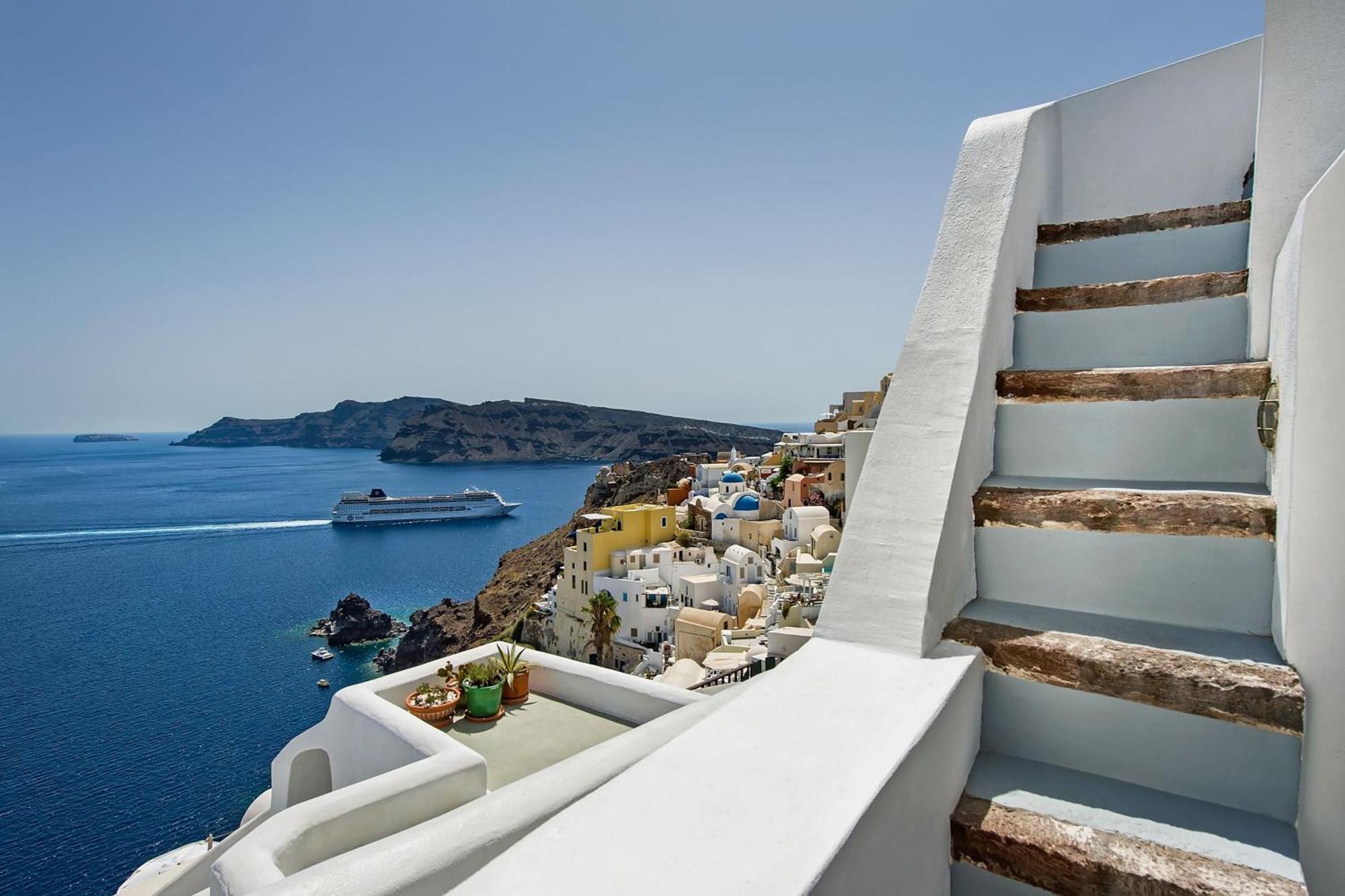 Villa Calliope Aegean Views Oía Exterior foto